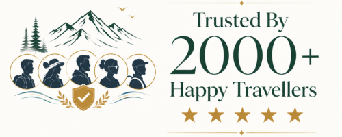 Trusted by 2000+ happy travellers